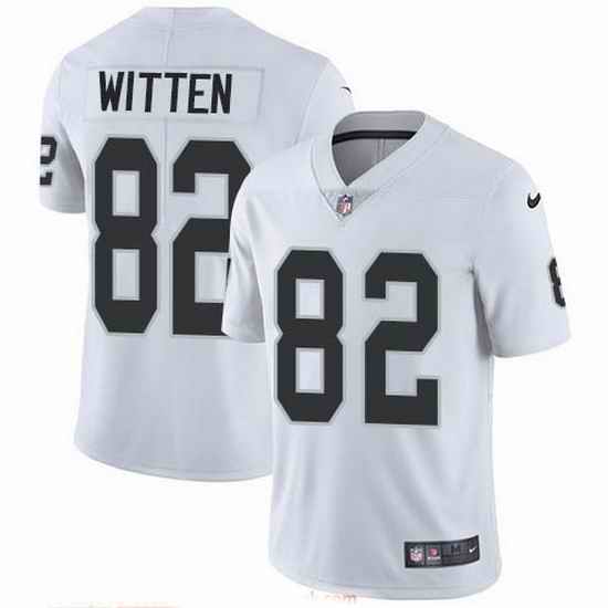 Nike Raiders 82 Jason Witten White Men Stitched NFL Vapor Untouchable Limited Jersey